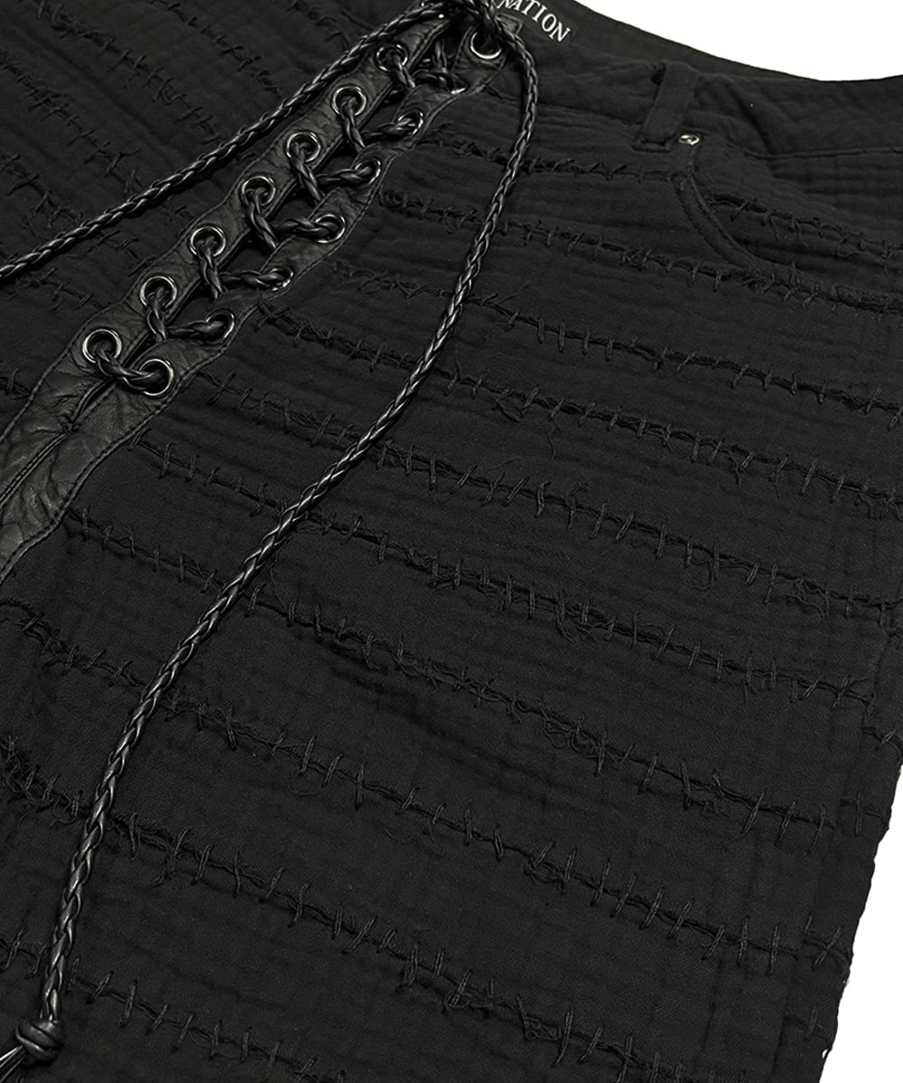 CRUST BAGGY SHORTS_BK