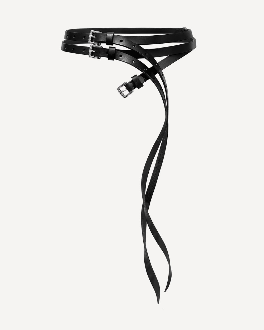Whipline 3-Buckle Belt