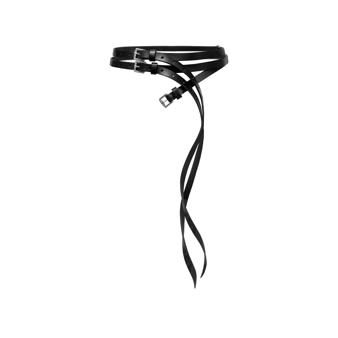 Whipline 3-Buckle Belt