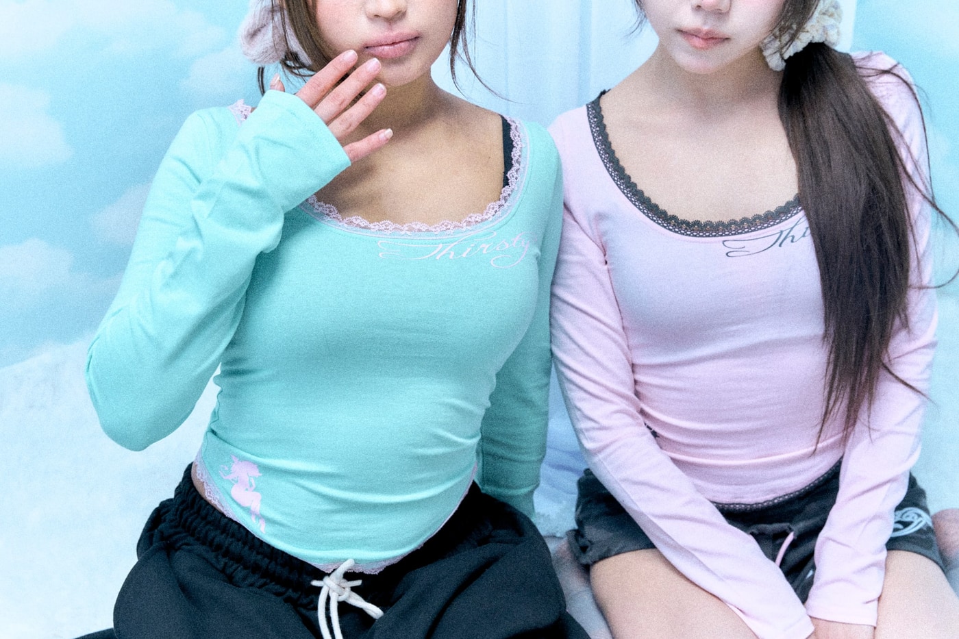DEVIL LACE SLEEVE (PINK)