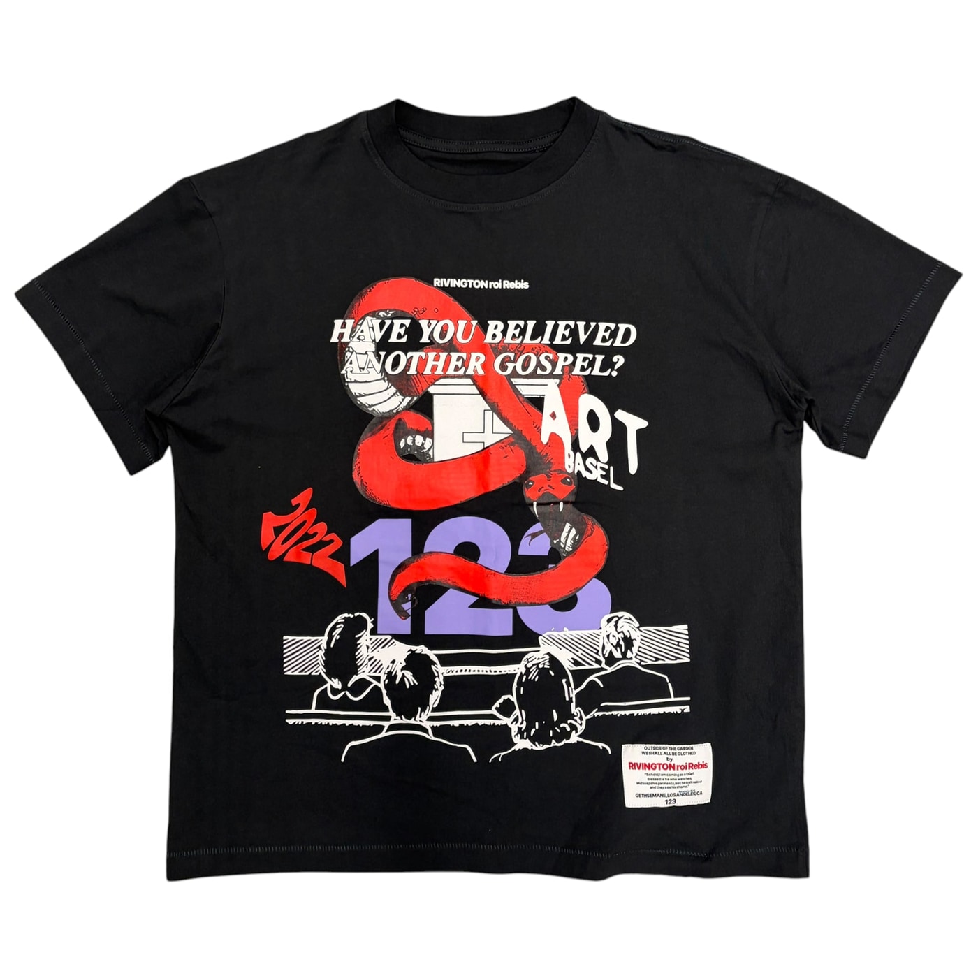 リビントン ロイ リビス アート バーゼル Tシャツ