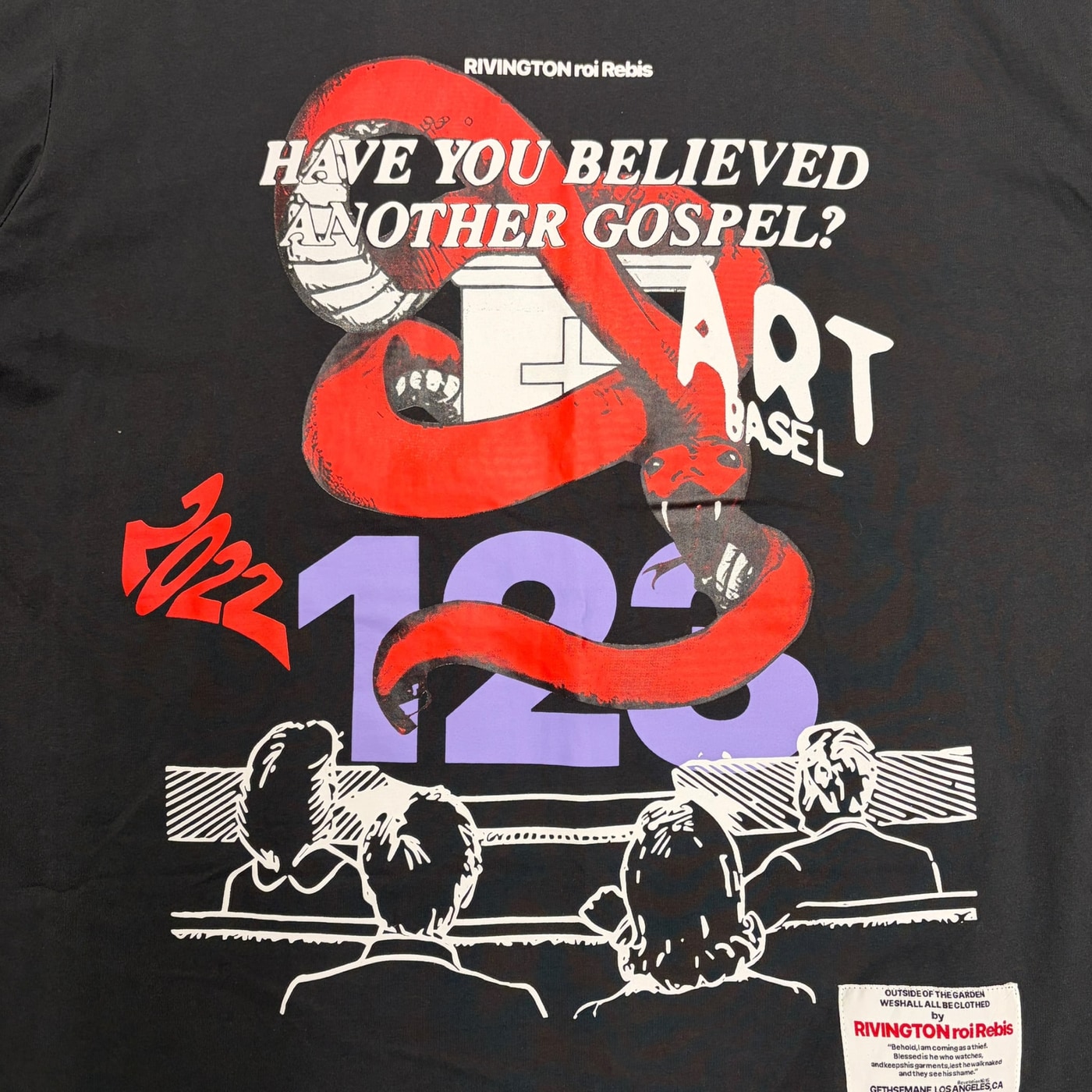 リビントン ロイ リビス アート バーゼル Tシャツ