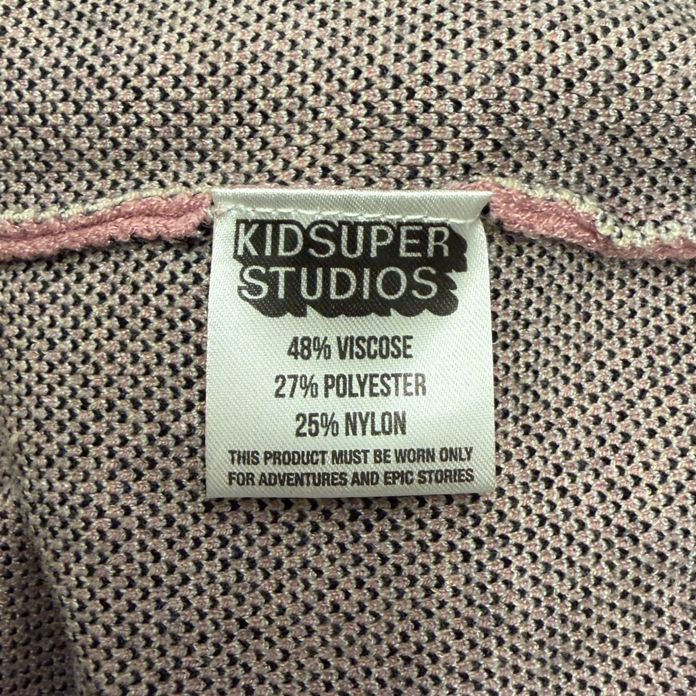 KID SUPER Graphic Knit Sweater