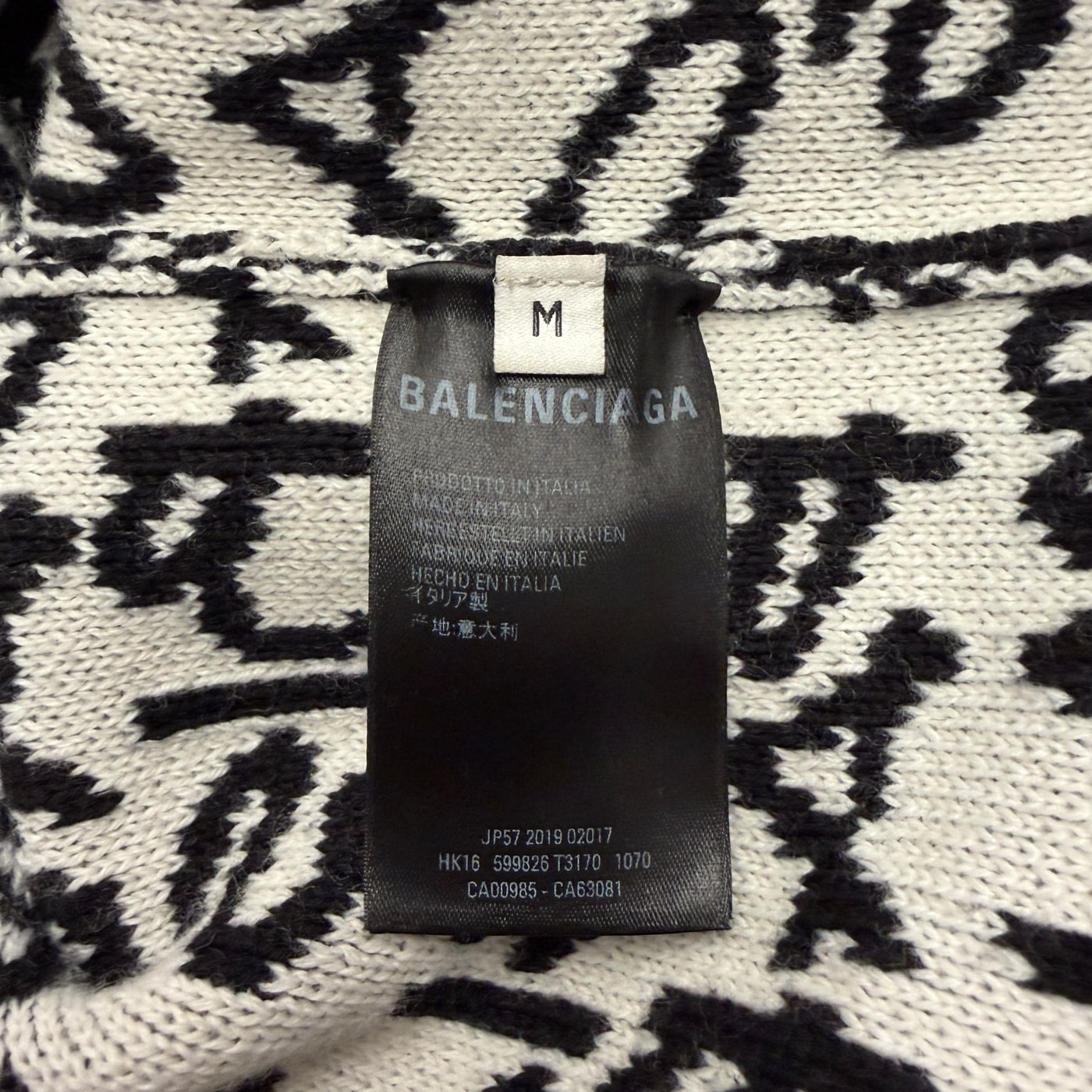 BALENCIAGA Logo Sweater
