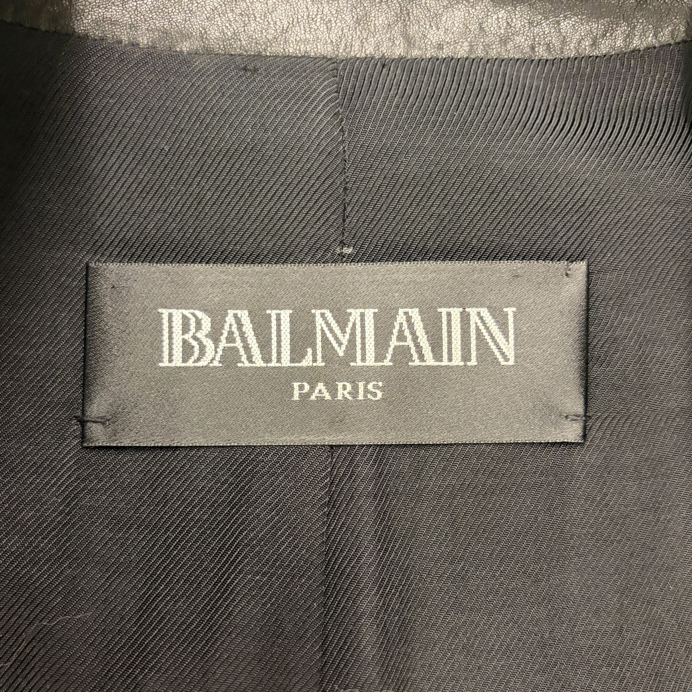 BALMAIN Quilted Leather Vest