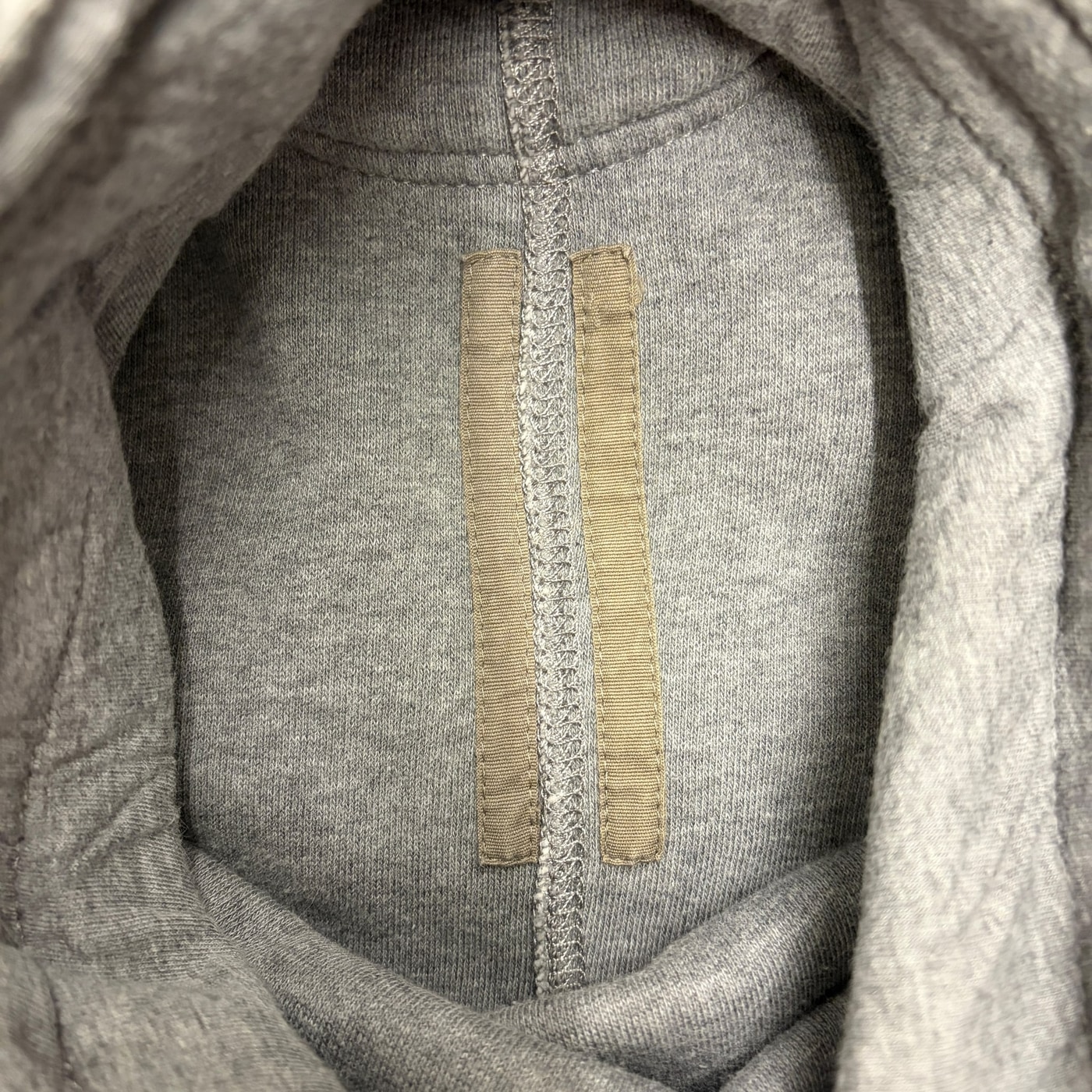 RICK OWENS REVERSE Hooded Sweatshirt