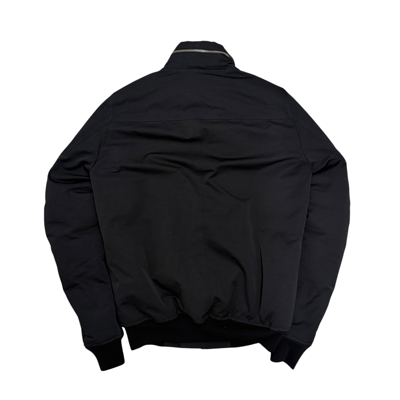 RICK OWENS Men's Black Bomber Jacket