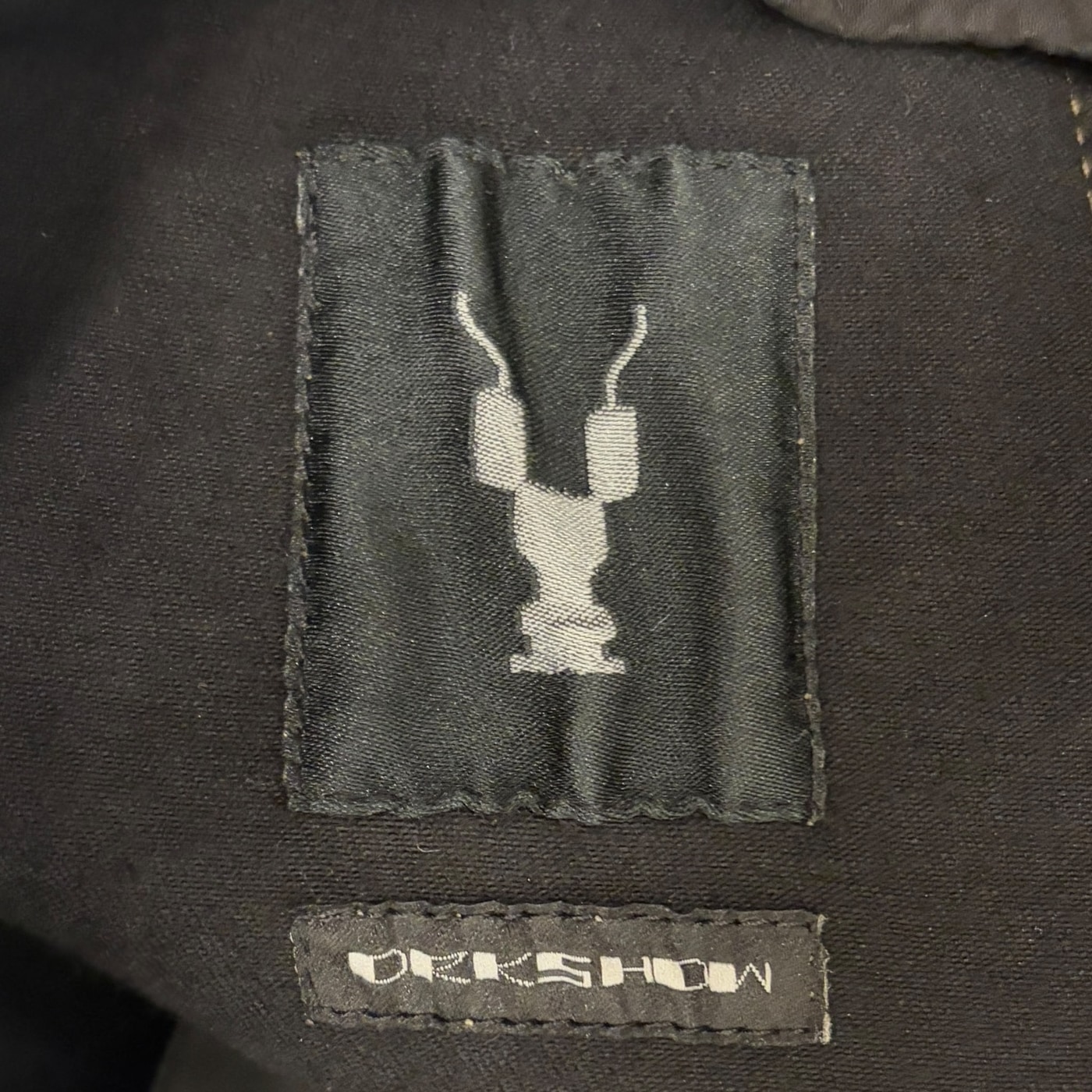 RICK OWENS Waxed Biker Pants