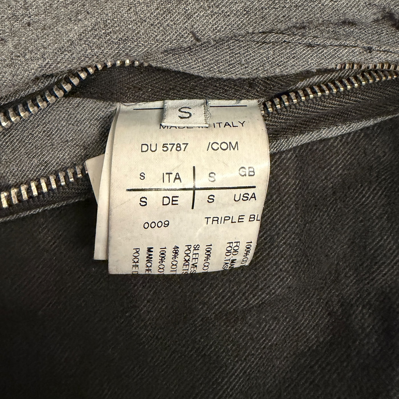 RICK OWENS サイドボタン ジャケット