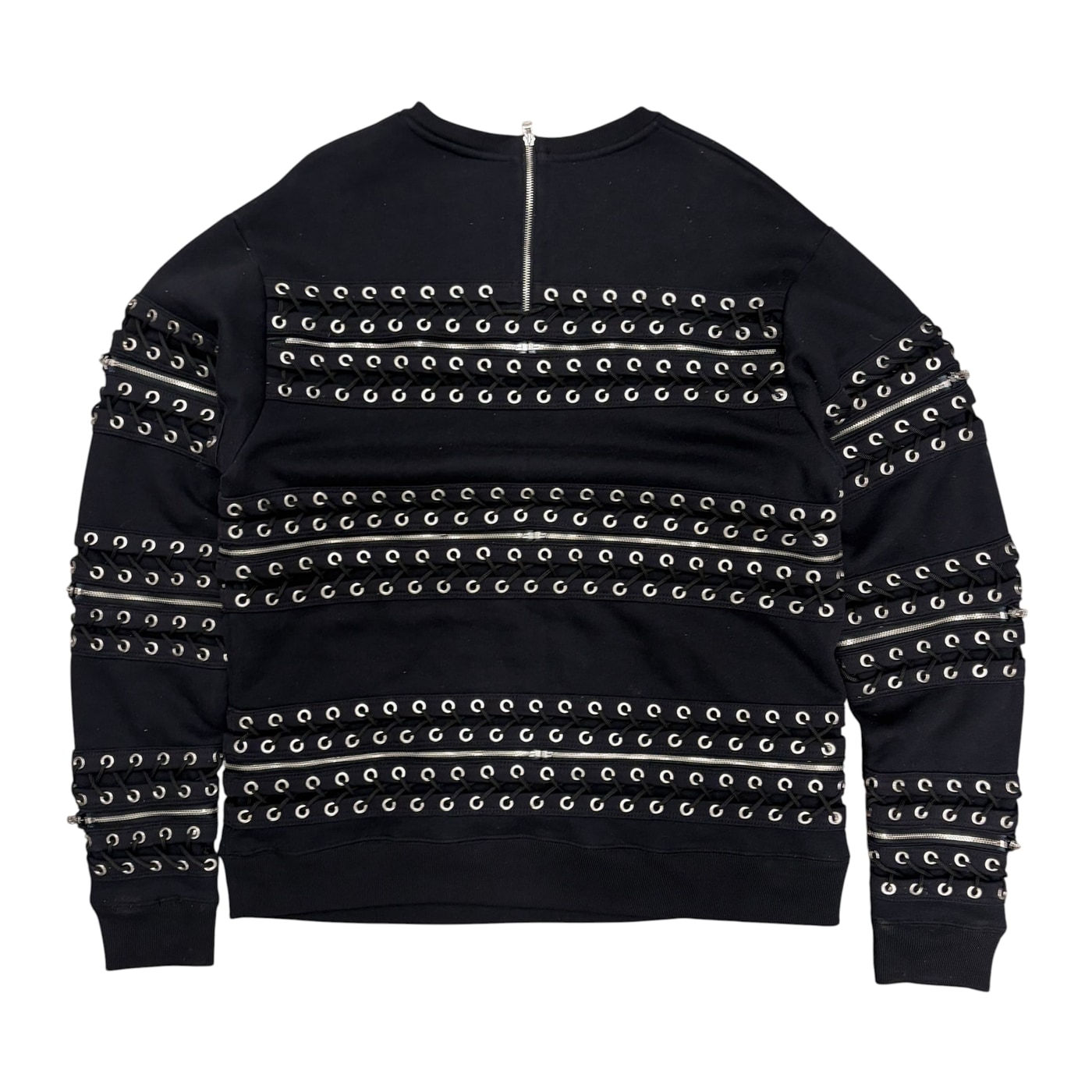 HOOD BY AIR Stylish Zipper Detail Sweatshirt