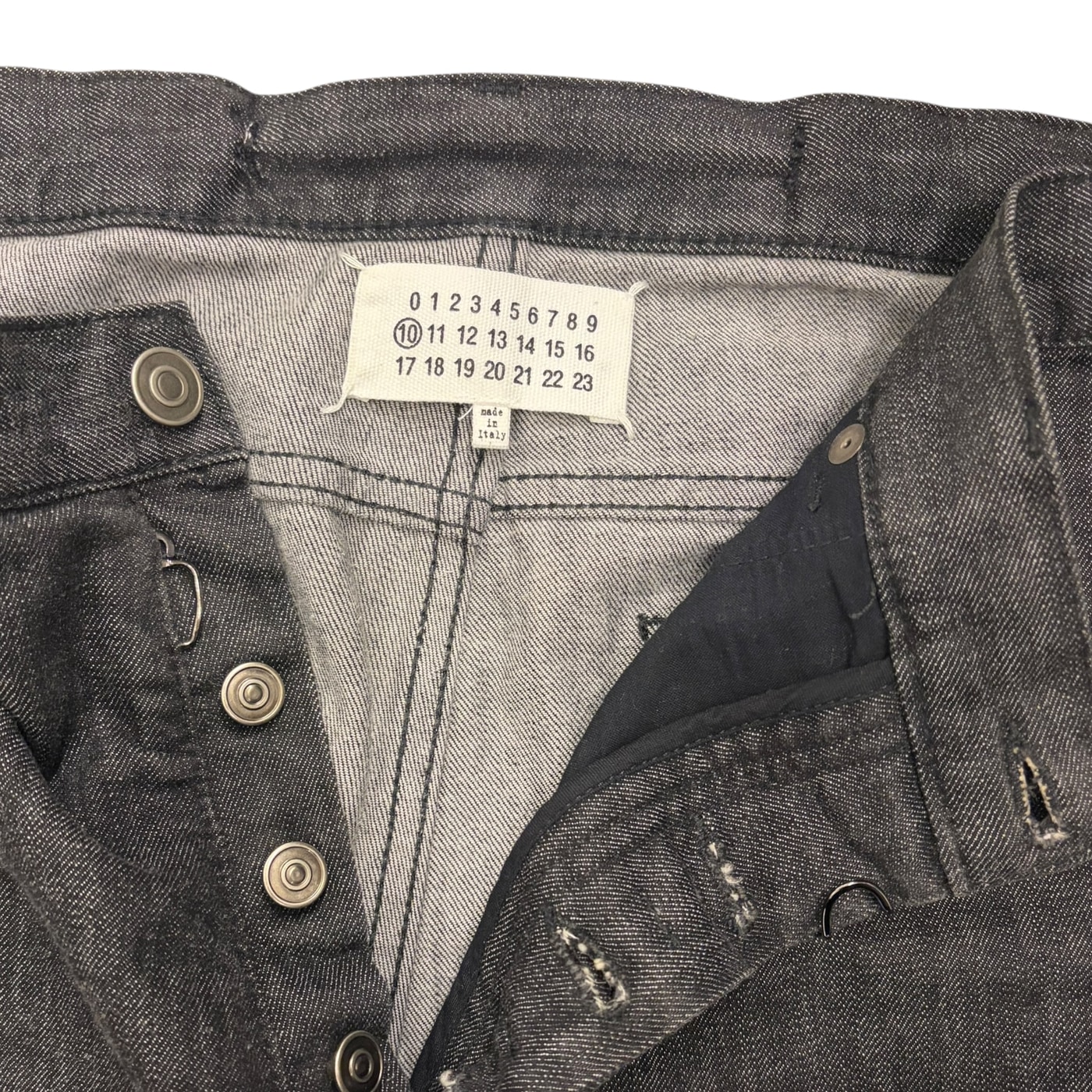 MARGIELA メンズ スリムフィット ジーンズ