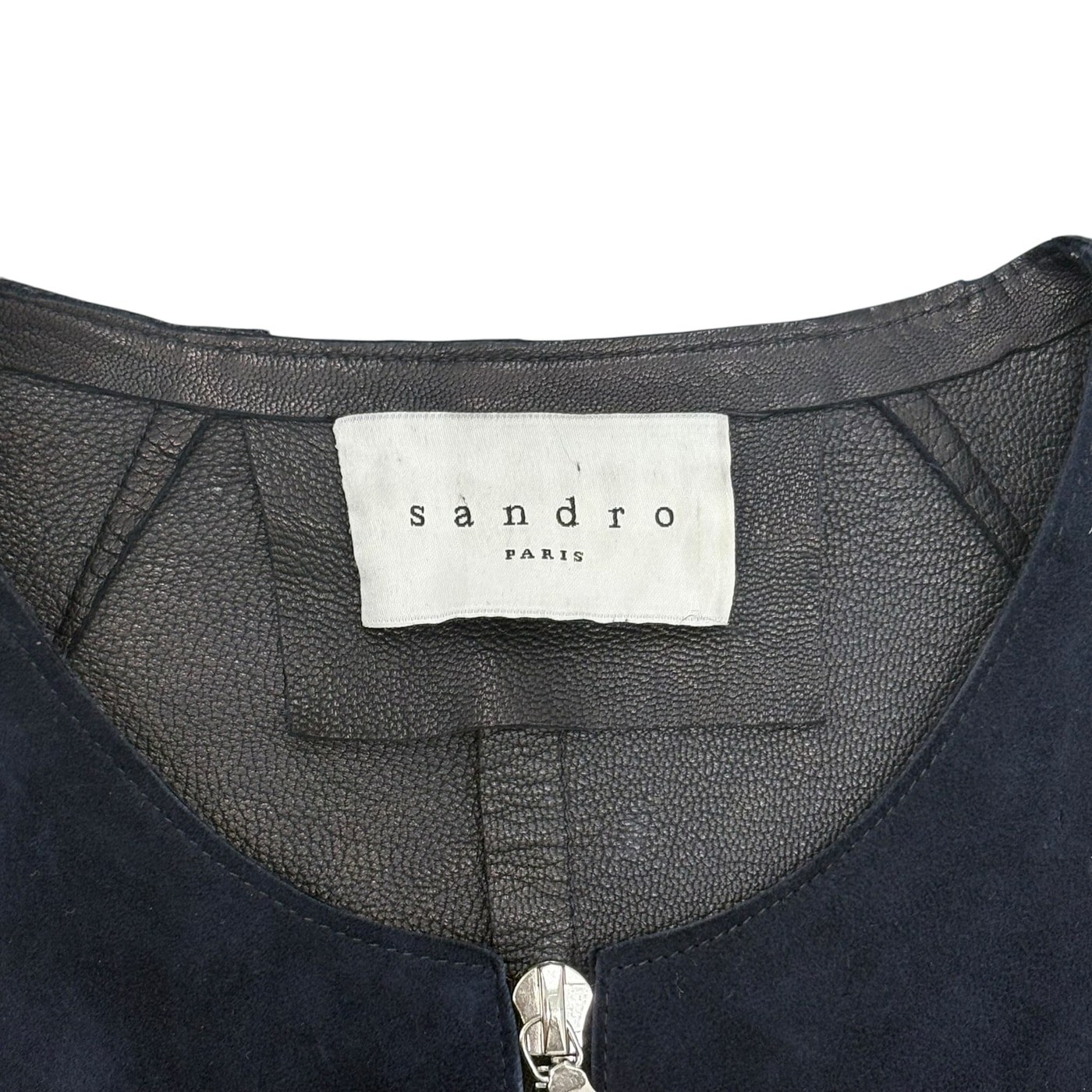 sandro Fringe Suede Jacket