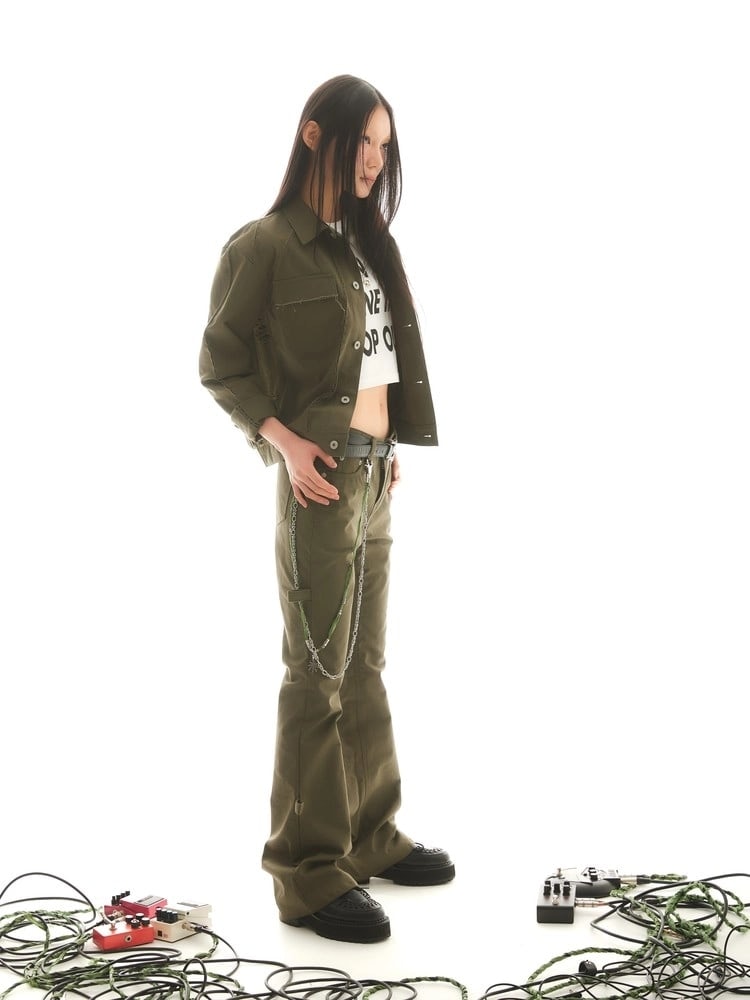 CLOVER JACKET (OLIVE GREEN)