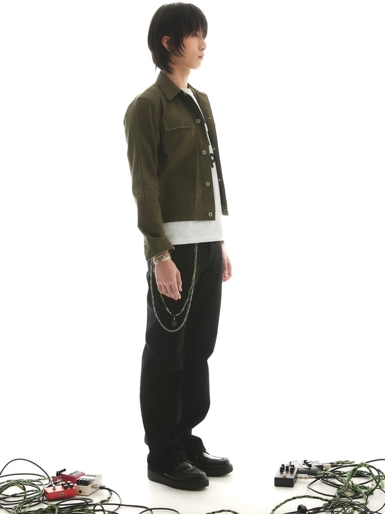 CLOVER JACKET (OLIVE GREEN)