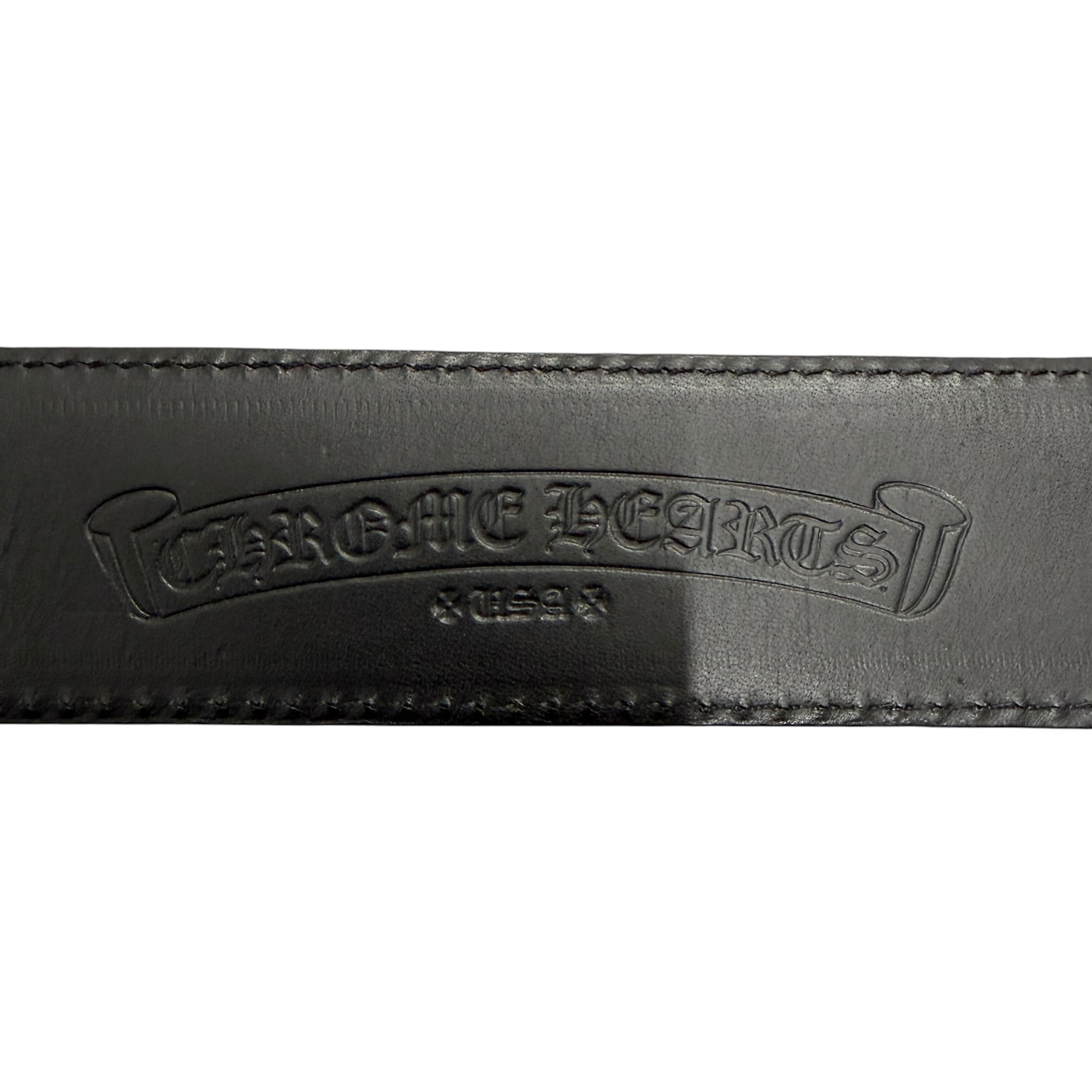 CHROME HEARTS Camo Leather Belt Strap