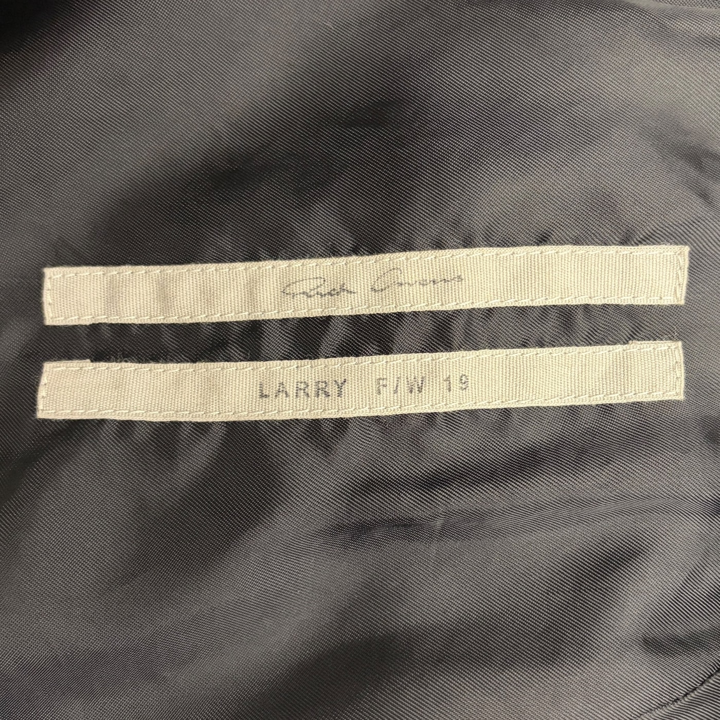 RICK OWENS leather jacket