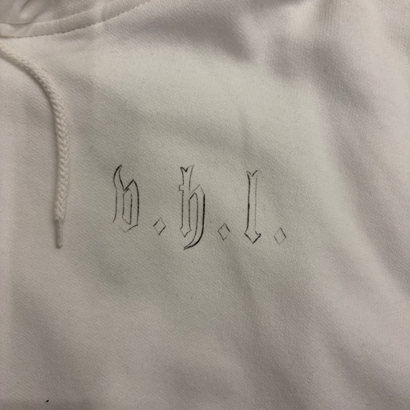 Fine hanzaisha zip hoodie