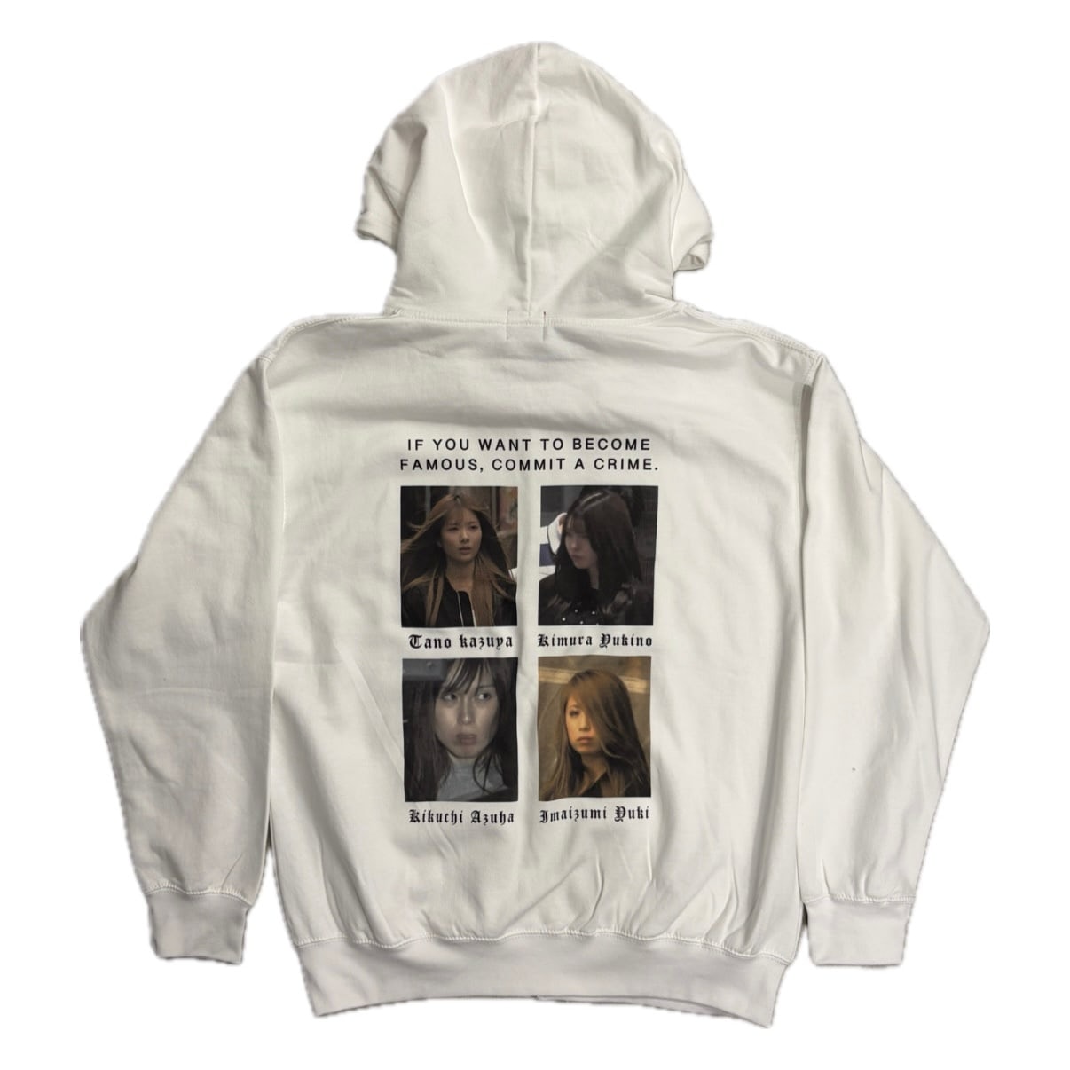 Fine hanzaisha zip hoodie