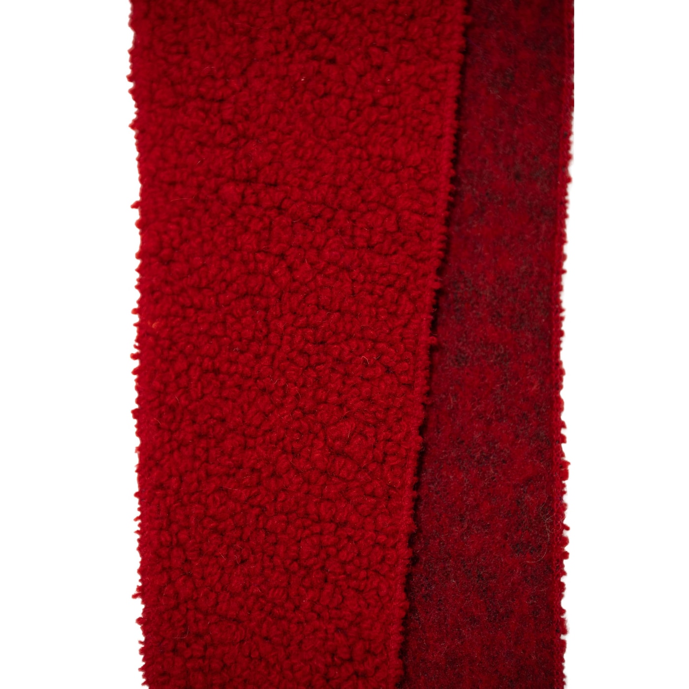 No.006 Red Bouclé Dolce