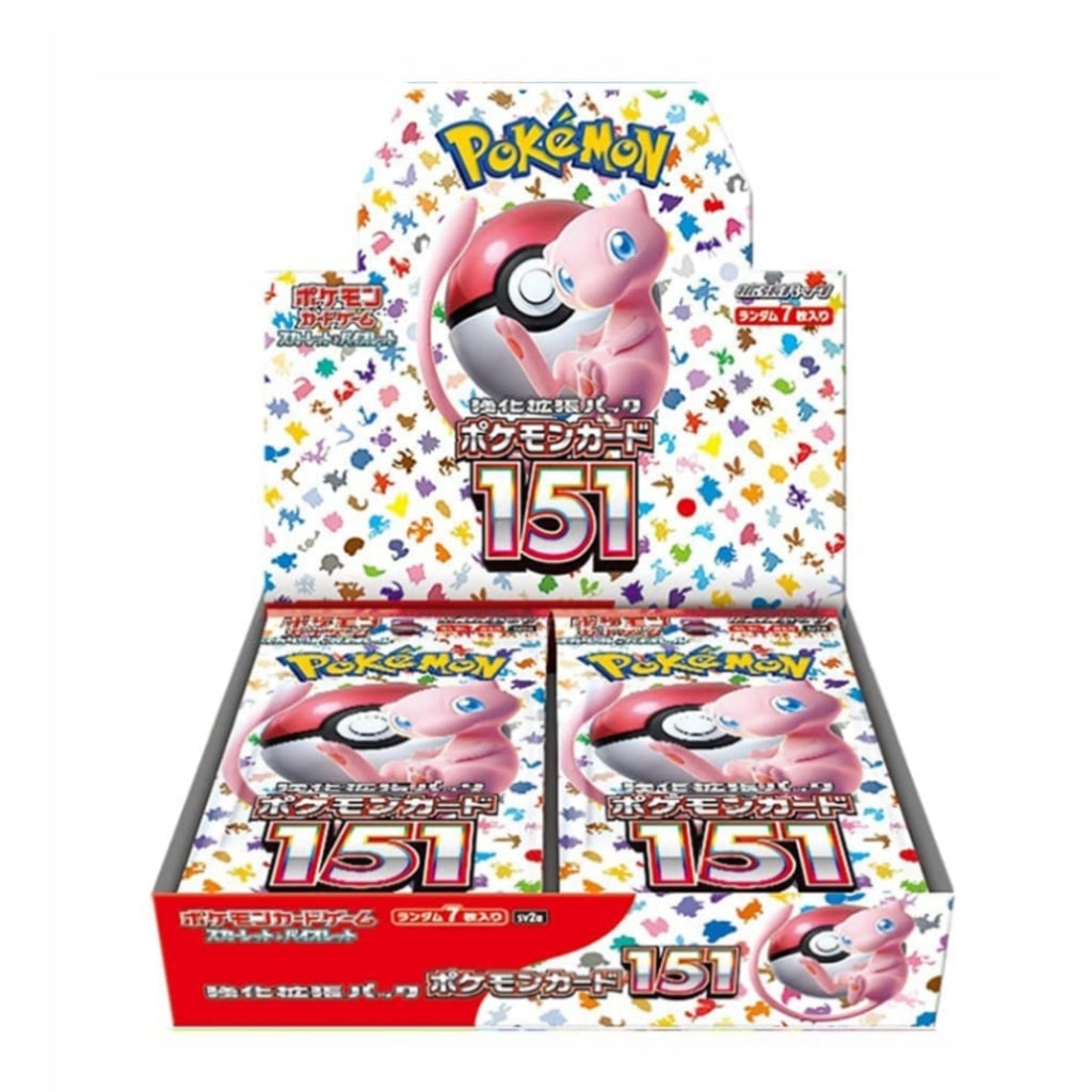[일본판] 포켓몬 카드 151 SV2a 강화 확장팩 박스 (20팩)