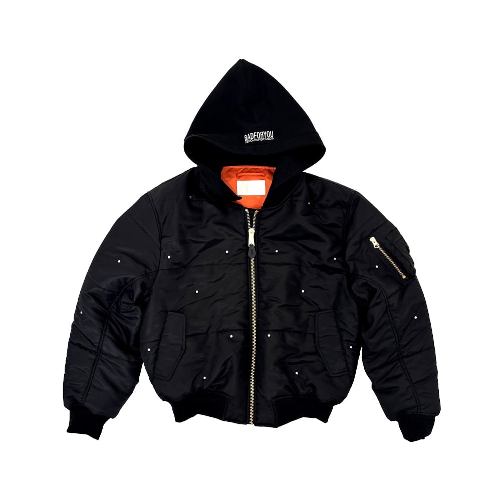 BAD REVERSIBLE BOMBER (BLACK)